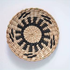 Adornos de pared de jacinto de agua decorativos, tejido sostenible, pieza de arte colgante, accesorio de decoración para habitación - Product Image 2