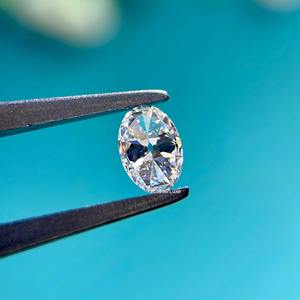 Diamant de laboratoire ovale VVS D certifié IGI de qualité supérieure pour la fabrication de bijoux, pierres fantaisie en vrac, 1 à 5 carats, toutes tailles disponibles - Product Image 3