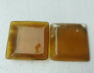 Plateau de service élégant en corne de vache indienne personnalisée, plat à fruits décoratif en agate, bol en corne de buffle naturelle poli, fait à la main - Product Image 4