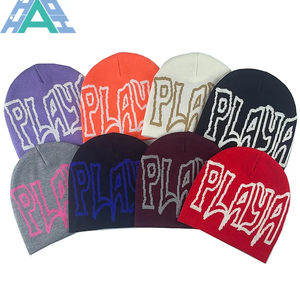 หมวกผ้าถักแจ็คการ์ดขนสัตว์สำหรับการเดินทางทุกเพศการออกแบบที่เป็นกลางทันสมัยสำหรับฤดูหนาว - Product Image 2