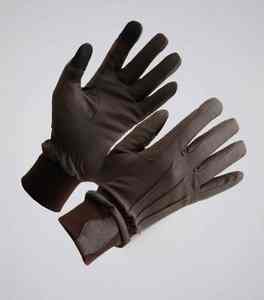 Gants d'équitation d'hiver en cuir ultra respirant professionnels, vente en gros, logo personnalisé, adhérence durable pour l'entraînement des chevaux - Product Image 4