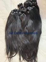 Berikat-ikat rambut manusia INDIA yang tidak diproses ikal tunggal bergelombang bebas kusut ekstensi rambut mentah pabrikan rambut KING INDIA