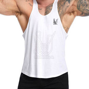 Chaleco Deportivo Casual de Punto Transpirable para Hombre, 100% Algodón, Secado Rápido, Ropa Deportiva de Alta Calidad, Diseño Elegante, Servicio OEM Personalizable - Product Image 3