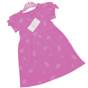 Primavera Verano niños niñas algodón AOP impreso 2025 nuevo conjunto de chaleco sin mangas informal para niñas 100% algodón Floral vestido para niños - Product Image 2