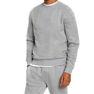 Sudadera de invierno de lana pesada unisex, jersey de cuello redondo cálido, ropa de calle con logotipo personalizado, directo del fabricante OEM - Product Image 1