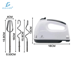 Batidora de Inmersión Eléctrica para Cocina, Mezcladora de Plástico para Amasar, Batir y Mezclar Alimentos, Accesorio Eléctrico para Uso Doméstico - Product Image 4