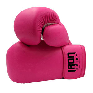 Gants de boxe en cuir de vachette 16 oz, haute qualité, anti-humidité, avec logo personnalisé pour la gym/le sport, vente en gros pour adultes - Product Image 2