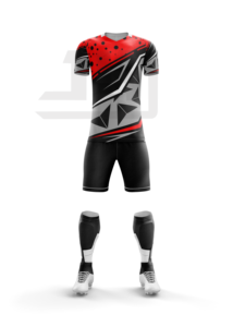 Conjunto de Camiseta y Pantalones Cortos de Fútbol Elite con Tela Transpirable de Secado Rápido Unisex para Partidos de Torneos de Liga Profesional - Product Image 5