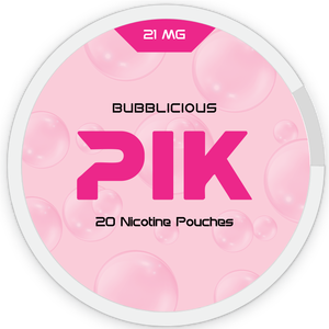 ซองพลังงาน 6MG Bubblicious แบบสนูส ปราศจากน้ำตาล สำหรับเพิ่มสมาธิและความทนทาน - Product Image 2