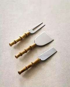 <b>Pineapple</b> End Design Gold Plated Handle Silverware Cheese Spreader Design Premium Cheese Spreader and <b>Slicer</b> - Product Image 4