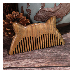 Peigne à cheveux en bois de séquoia, peigne à cheveux de poche, 100% naturel, soin des cheveux sain, abordable, peignes de qualité supérieure, meilleurs peignes 2025 - Product Image 2