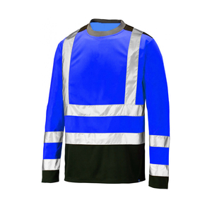 Camisa DE TRABAJO reflectante fluorescente, camisa de trabajo de seguridad de manga corta de alta visibilidad, uniforme de construcción, ropa de alta visibilidad para hombres - Product Image 6