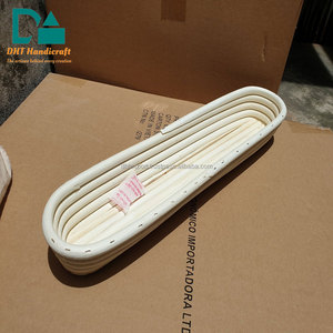 Caja de prueba de masa larga Ratán natural 8 9 10 pulgadas Juego de cestas de prueba de pan para hornear Fabricante Cesta de prueba de Vietnam - Product Image 2