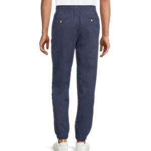 Loose Fit Straight Lightweight Breathable Eco-Friendly Mid Waist Customized Size Men's Canvas <b>Trouser</b> for Casual Use Wholesale - Product Image 4