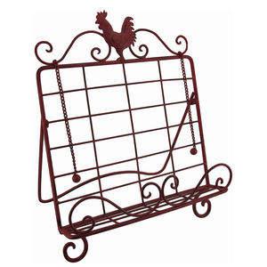 Fer Noir Coeur Porte-Livre - Product Image 3