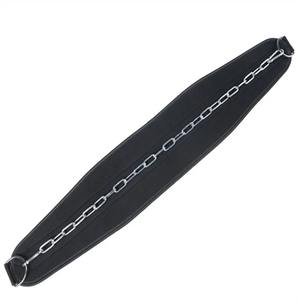 Custom Heavy Duty Dip <b>Belt</b> with Chain for Weighted Pull Up and Power <b>Weight</b> Lifting Gym Fitness Training - Product Image 5