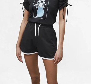 กางเกงออกกำลังกายขาสั้นสำหรับผู้หญิงกางเกงออกกำลังกายผ้าฝ้าย100% - Product Image 6