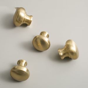 Fancy Gold Solid Brass Knob <b>Pull</b> Drawer Cabinet for Home Dresser <b>Door</b> Cabinet Furniture Decorative Kitchen Wardrobe <b>Handle</b> Knobs - Product Image 6
