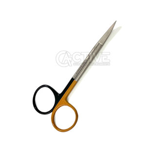 Ciseaux à iris en acier inoxydable durables Instruments chirurgicaux Ciseaux à iris pointus ophtalmiques incurvés - Product Image 2