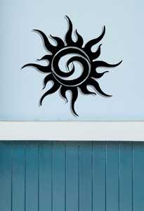 Tenture murale en bois faite à la main pour le salon, tissu en coton patchwork avec conception de travail artistique miroir pour culture - Product Image 4