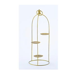 Candelabro de diseño moderno de Color negro, soporte para decoración de habitación a la venta, decoración navideña, candelabro de Metal de buena calidad - Product Image 3