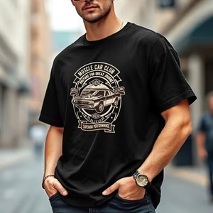 Camiseta Vintage con Logotipo Personalizado, Lavada al Ácido, DTG DTF, para Hombre, Algodón Grueso, Talla Grande, 100% Algodón - Product Image 3