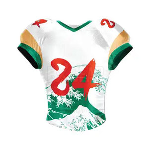 Ensemble d'uniformes de football fabriqué en usine en tissu polyester de haute qualité avec logos personnalisés numéros et noms - Product Image 5