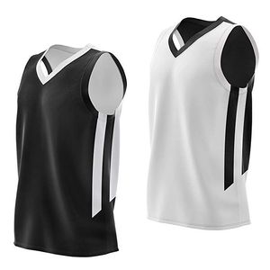 Custom Reversible Basketball Jersey Polyester Mesh Stitched <b>Running</b> <b>Singlet</b> Sublimated Numbers Custom Design Basketball Wear - Product Image 1