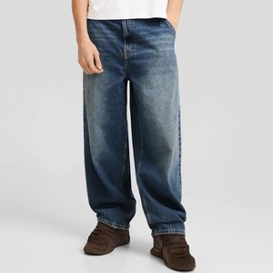 Top qualité hommes confortables grande taille jean tenue décontracté léger anti-rides Offre Spéciale entièrement personnalisé grande taille jean - Product Image 1