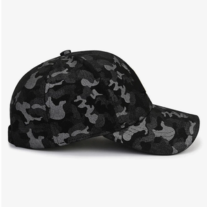 Casquette de baseball classique en coton de haute qualité à 5 panneaux avec logo brodé en 3D, sur mesure et élégante - Product Image 6