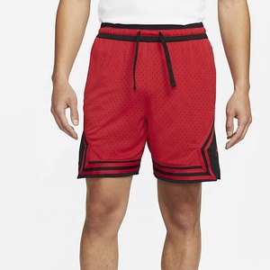 Short de sport respirant pour hommes, logo personnalisé à la mode, tenue de relaxation pour l'été, avec cordons et côtelé, en maille, 2022 - Product Image 3