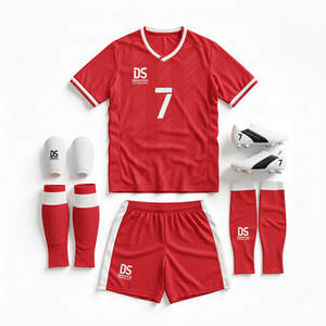 Kits d'uniformes de football de vêtements de sport fabriqués en usine Kits d'uniformes de football de haute qualité de couleur personnalisée pour adultes - Product Image 5