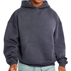 Sweat-shirt à capuche pour homme en gros 2026, sweat-shirt décontracté uni, capuche pour homme, respirant, logo et design personnalisés - Product Image 1