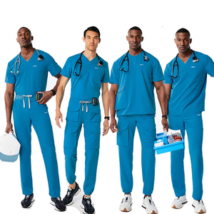 Uniformi ospedaliere Unisex scrub uniformi set Unisex t Shirt Unisex felpa Unisex da uomo scrub da donna scrub a maniche lunghe - Product Image 3