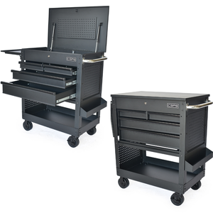 Armoire à outils en métal de 84cm avec 04 tiroirs et roues pour le stockage des mécaniciens de garage Industry Warehouse-Support OEM - Product Image 1