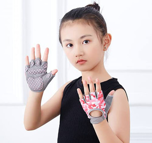 Guantes baratos para niños, guantes de Ciclismo de dedo corto, guantes de bicicleta de medio dedo personalizados para niños - Product Image 2