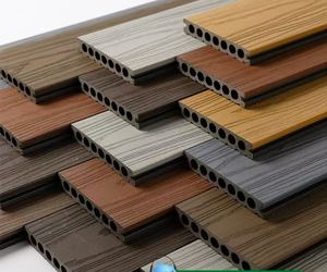 Hồ bơi chống trượt ngoài trời Laminate sàn Bìa Hollow composite nhựa Gỗ PVC <span class=keywords><strong>decking</strong></span> - Product Image 2