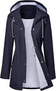 Veste polaire imperméable en polyester 100% écologique pour femme avec logo sur le devant pour toutes les saisons-Voyage automne/hiver - Product Image 4