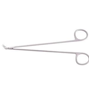 Iris de carburo de tungsteno curvado 4 1/2 pulgadas Ideal para tijeras de uso médico | Tijeras médicas Potts De Martel - Product Image 1