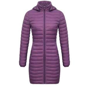<b>Long</b> <b>Puffer</b> <b>Jackets</b> For Women's with <b>Hood</b> Winter Warm Lightweight for Autumn and winter season <b>long</b> down <b>jackets</b> - Product Image 1