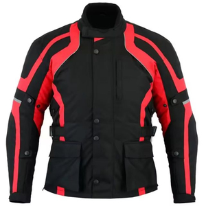Chaqueta de Cuero Vacuno Personalizada con Logotipo para Motociclismo, Ropa Deportiva de Carreras, Equipo de Motociclista Profesional al por Mayor, Ropa de Seguridad para Hombre - Product Image 4