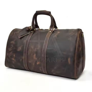 Bolsa de lona de cuero personalizada con diseño clásico Cremalleras fuertes Costura premium y correa ajustable Ideal para actividades - Product Image 3