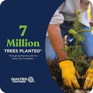 Papel Higiénico Ultra Suave y Resistente Quilted Northern, 12 Mega Rollos = 48 Rollos Regulares, 5 Veces Más Resistente*, Papel Higiénico Premium Suave - Product Image 2