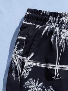 Camiseta 3D de manga corta con estampado de verano informal para hombre de alta calidad y conjunto de pantalones cortos de poliéster 100% de secado rápido transpirable de punto - Product Image 5