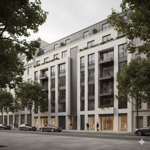 Meubles de cuisine modulaires en chêne de style européen moderne, fabriqués sur mesure par JY Project, usine au Vietnam, mélamine MDF, conception gratuite, métal - Product Image 1