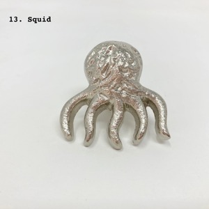 Nouvelle arrivée en aluminium métal meuble poignée bouton argent tiroir bouton crabe Design armoire bouton - Product Image 6