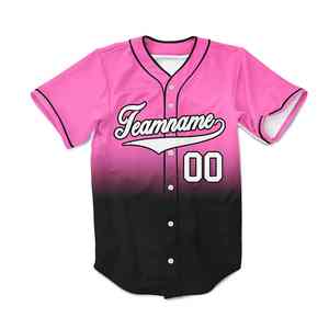 Maillot de baseball personnalisé haute performance, fabriqué en tissu doux, idéal pour l'entraînement sportif et le port quotidien, vêtements de sport athlétiques - Product Image 2