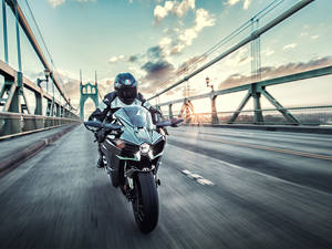 Nouvelles motos sportives All-Best 2025 Ninjas H-2 (ABS) en stock - Product Image 6