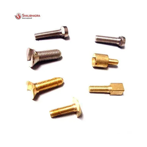 High Quality Custom Size M4 Brass Screw Precision Metric Thread <b>Fastener</b> at Wholesale Price from Indian Manufacturer - Product Image 1