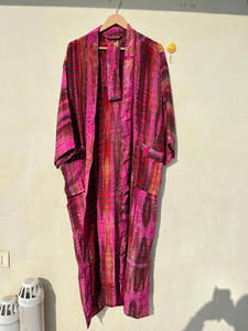 ชุดเดรสผ้าไหมมัดย้อมสำหรับผู้หญิงเสื้อคลุมกิโมโนผ้าชีฟองขนาดฟรีไซส์สำหรับฤดูใบไม้ผลิฤดูร้อนฤดูใบไม้ร่วงรีสอร์ทแห้งเร็ว - Product Image 5